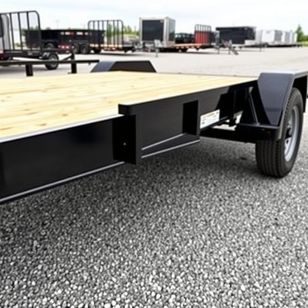 16 ft Flatbed Trailer